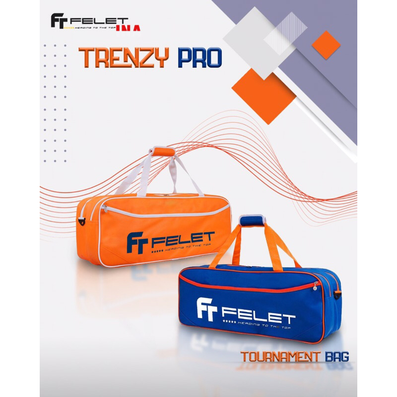 Tas Badminton Kotak Felet Trenzy pro