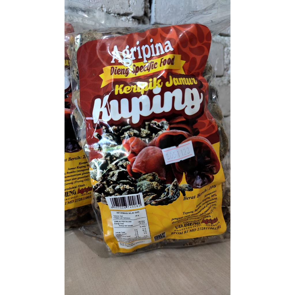 

KERIPIK JAMUR KUPING