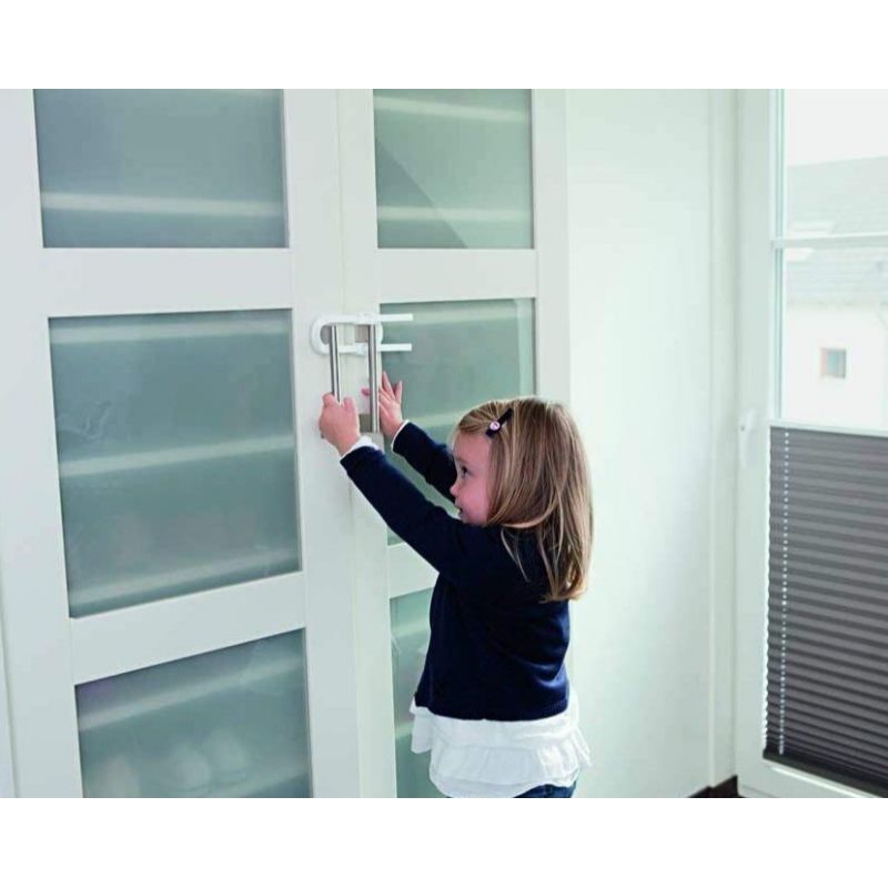 Original Abus Cabinet Door Lock JC4300A Mara - Slot Pengaman Pintu Lemari Asli Abus Jerman