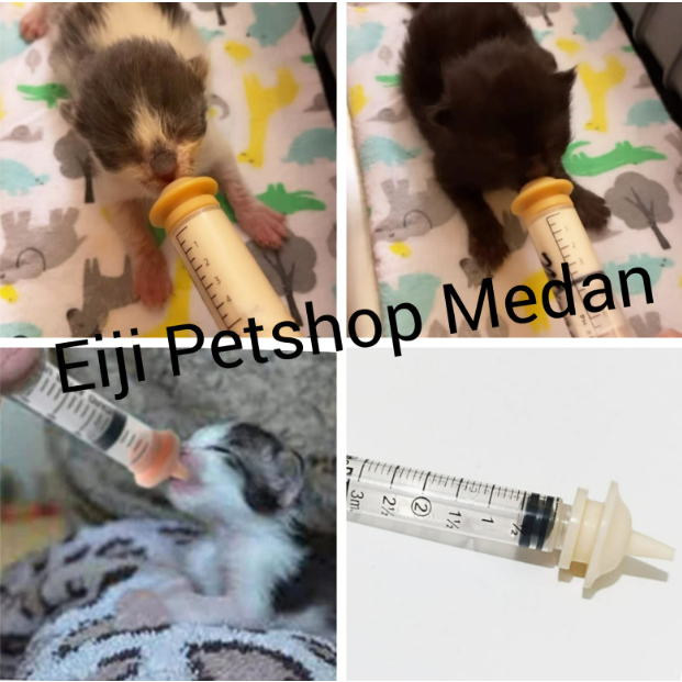 Miracle Nipple Dot Bayi Kucing Spuit Dot Kucing Susu Bayi Kucing Susu Kucing Niple Eiji Petshop