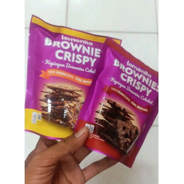 Lemonilo Brownies Crispy Keju | Coklat 35g