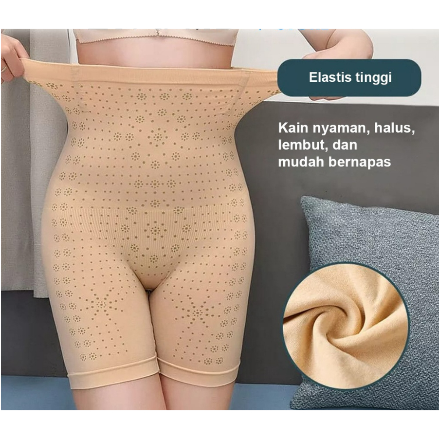 CD Korset Wanita 4001 import  Celana Korset  Slimming Pants Pelangsing Pengecang Pengecil Pembakar Lemak Perut Paha Bokong Import Real Pict