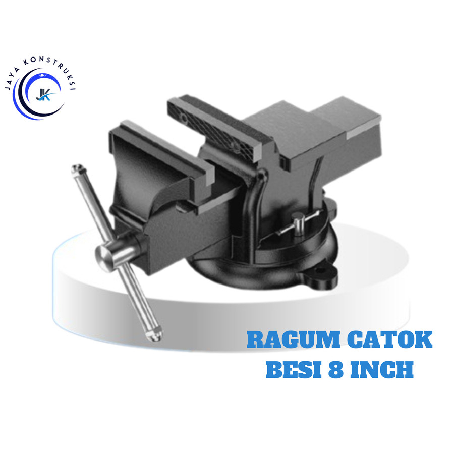 Ragum Catok Besi/ Ragum Meja/Catok Paron 8 Inch Kualitas Premium