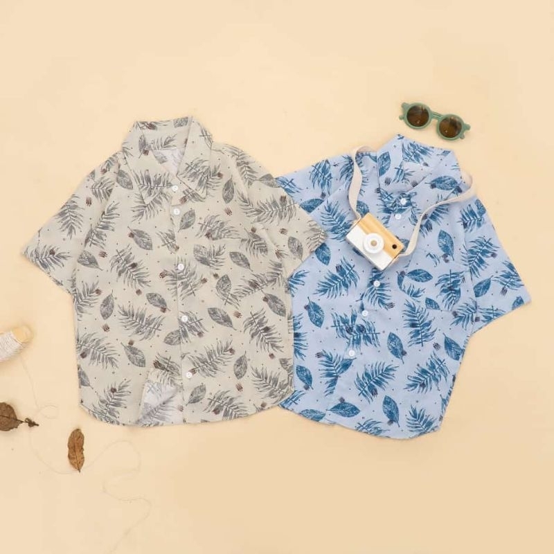 3-12 Tahun Kemeja Anak Laki Laki kode XAN XEN | Kemeja Anak motif Katun Poplin