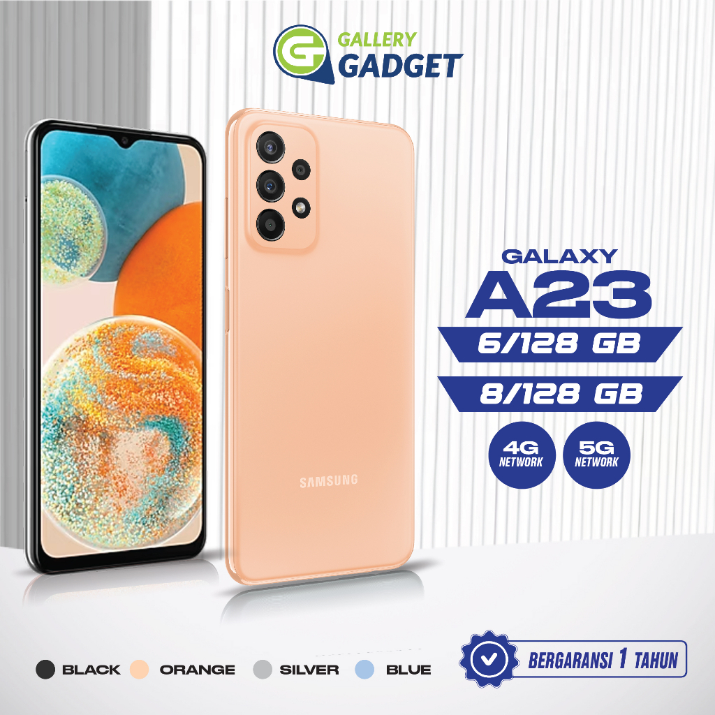 Samsung Galaxy A23 5G 6/128 8/128 RAM 6 8 ROM 128 GB 6GB 8GB 128GB Garansi Resmi