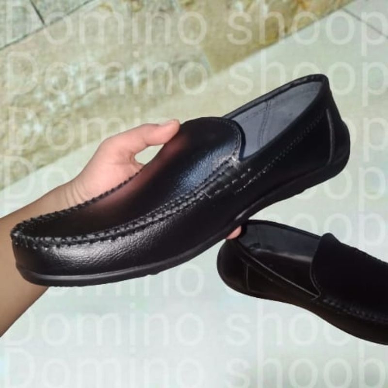 Sepatu Loafers Casual Pria Pantifel Anti Slip Kantor Cowok Kualitas Bagus