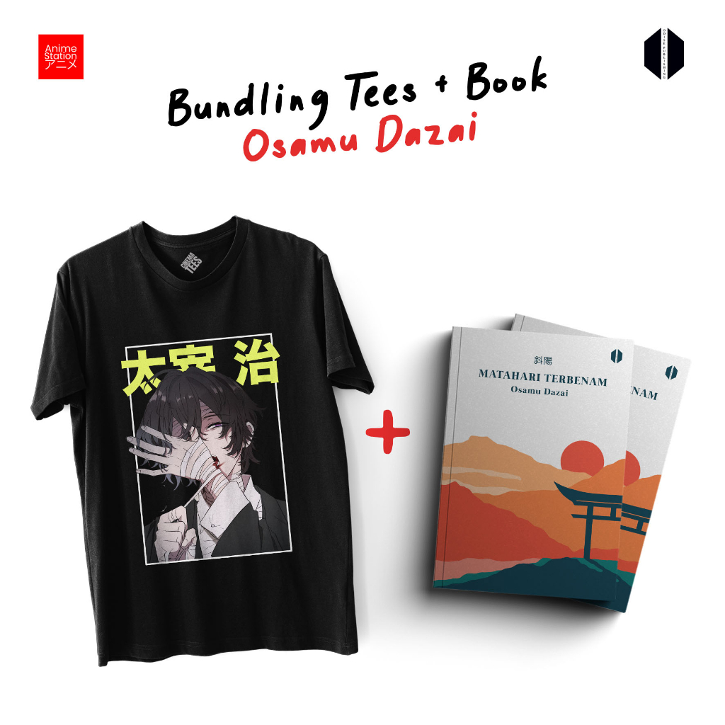 Bundling Kaos & Buku Osamu Dazai