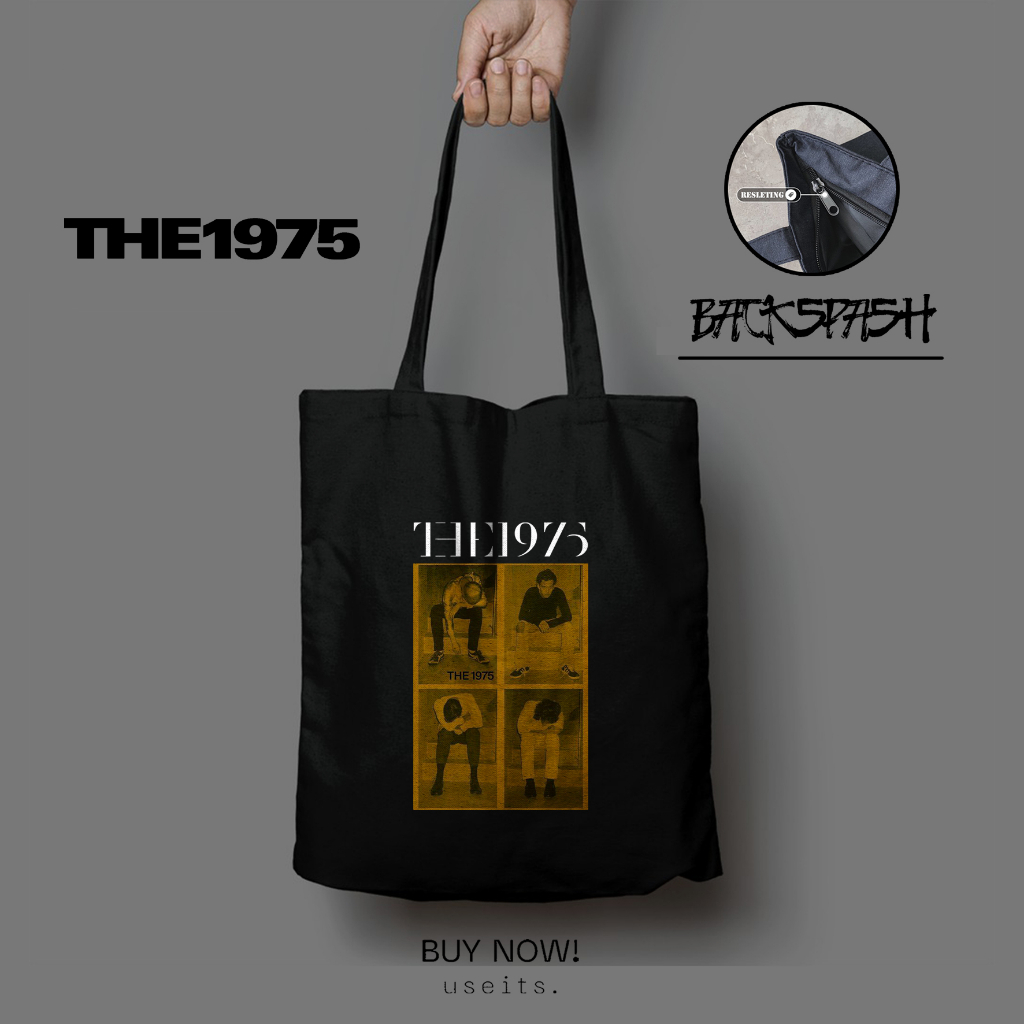 Tas Totebag The 1975 Band Pria Wanita Hit - THE 1975