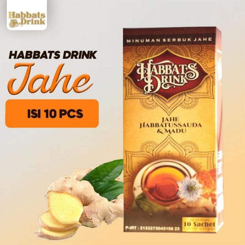 

HABBATS DRINK 5 IN 1 Minuman Serbuk Jahe Habbatussauda