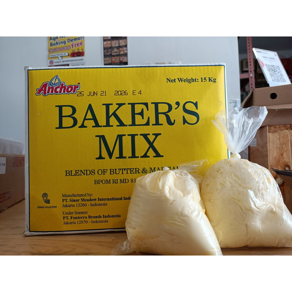 

Anchor Bakers Mix Repack 1 Kg Butter Margarine Termurah