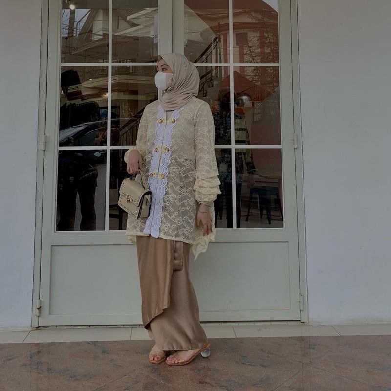 (SEWA KEBAYA) JALEELA RUNA LACE - FULL SET (KEBAYA KONDANGAN / MODERN / LAMARAN / WISUDA)