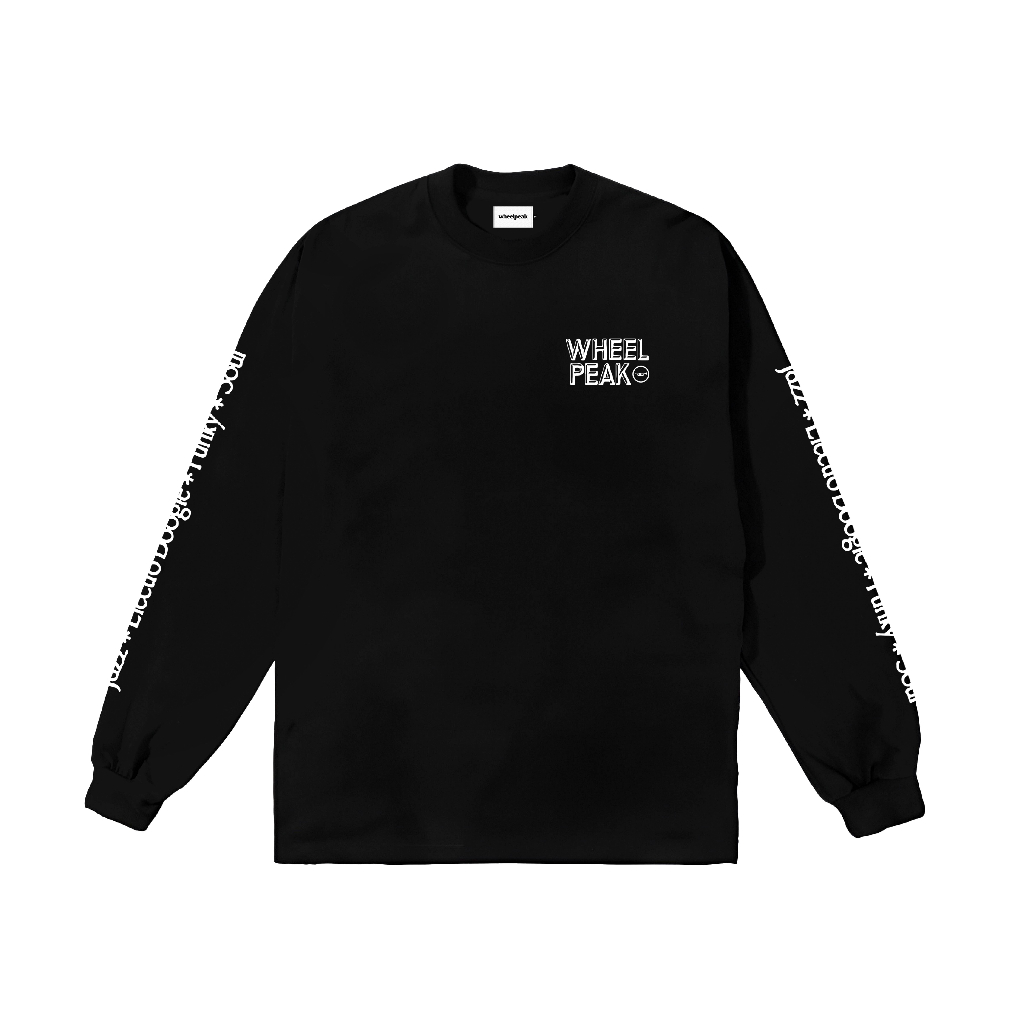 POETRY - Black Long Sleeve T-Shirt