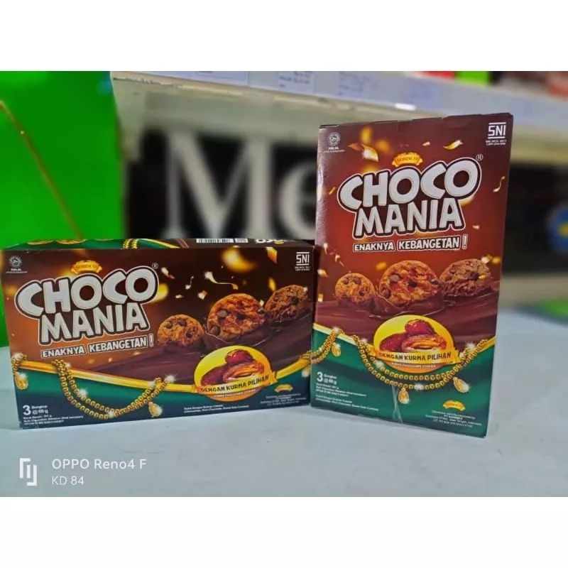 Choco Mania Chocochips Cookies Gift Pack 270 gram Ex 2024