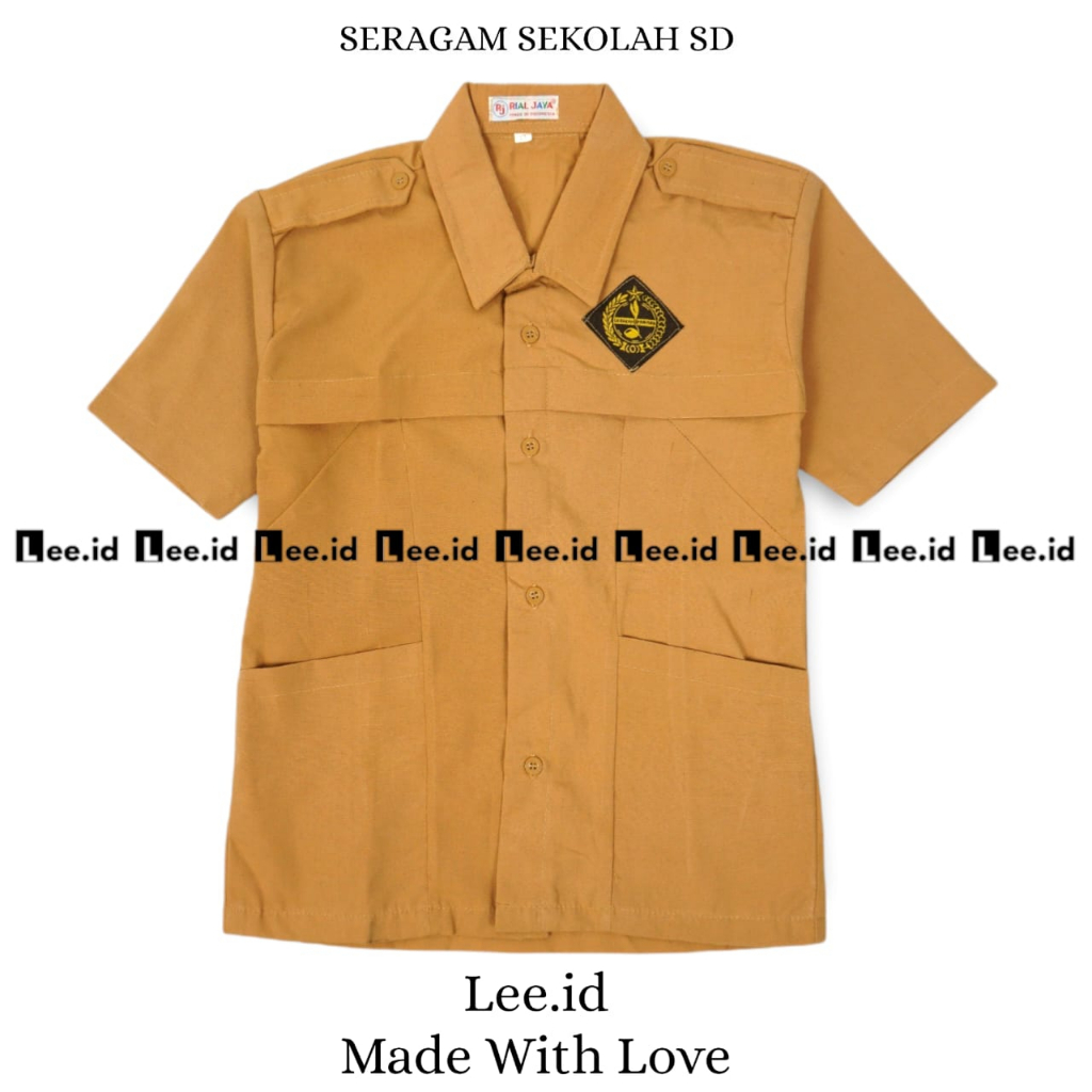 Seragam Sekolah Sd Baju Celana Secolah Dasar Murah Keluaran 2025 Fashion School One Stel Viral Umur 