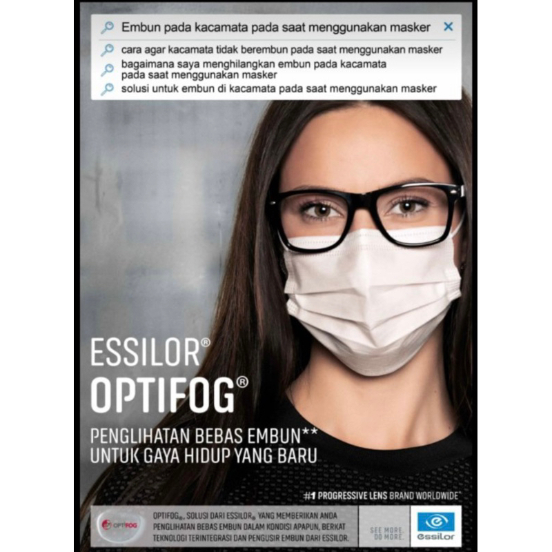 Lensa Essilor SV Orma 1.5 Optifog