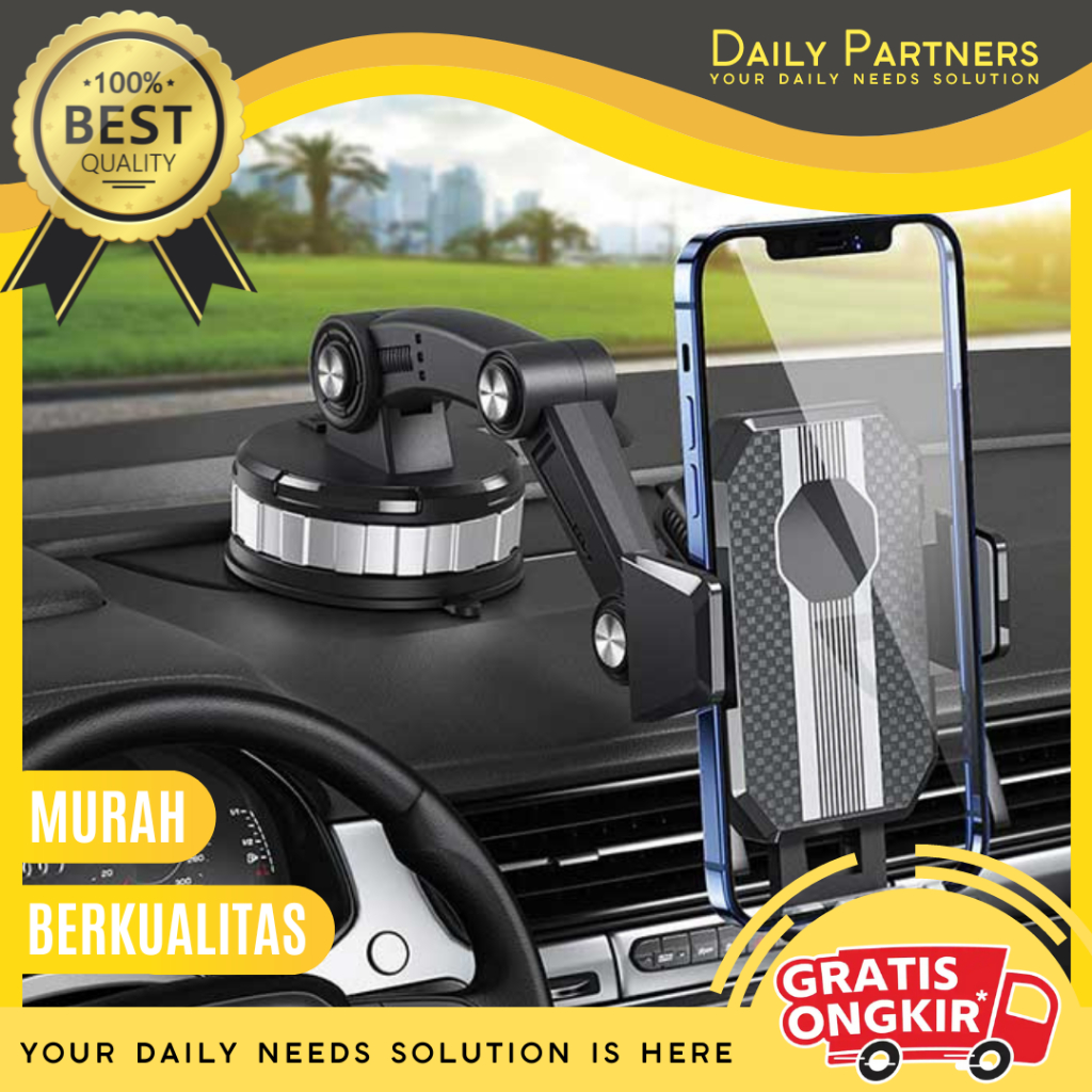 Xtra Suction Holder HP Mobil Super Kuat Fleksibel Universal ORIGINAL