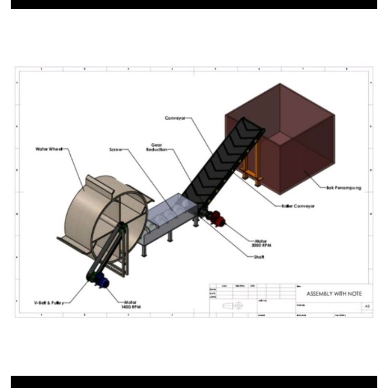 JASA GAMBAR TEKNIK DENGAN SOLIDWORKS (ex-xabarra)
