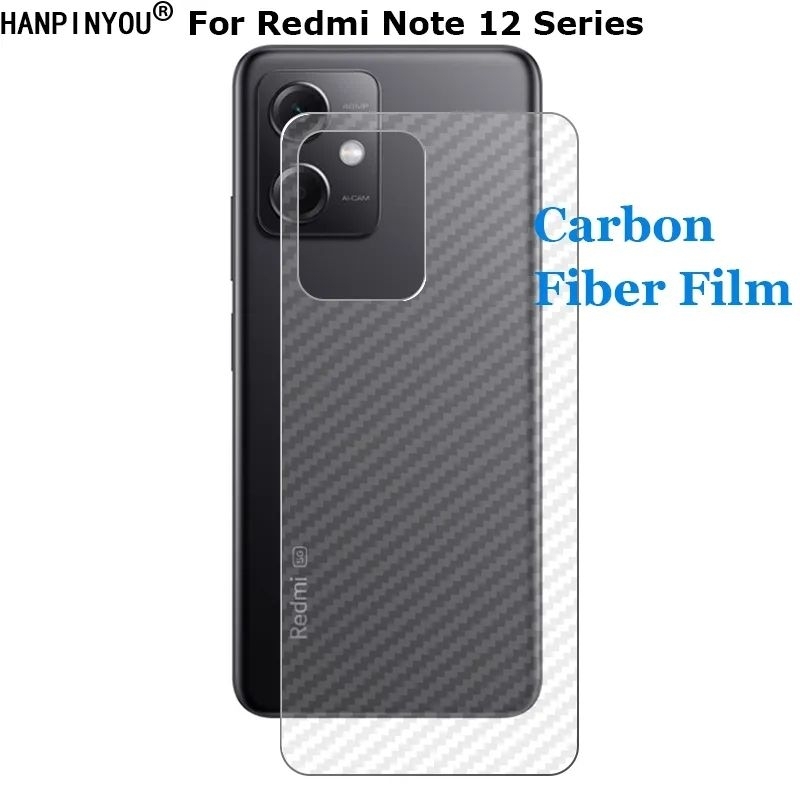 Skin Carbon Xiaomi Redmi Note 12 Series Antigores Back Cover