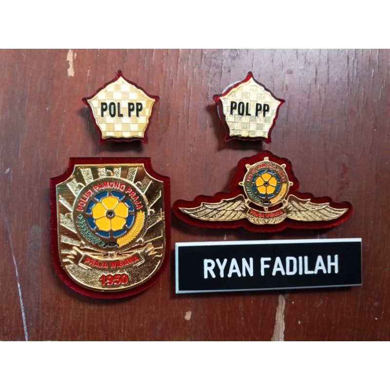 1SET ATRIBUT PDH POL PP SATPOL PP MAGNET