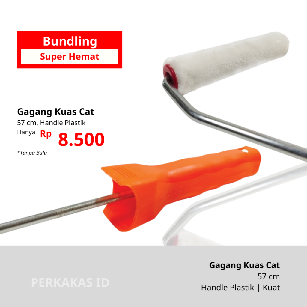 [BUNDLING] Paket Kuas Roll Cat 4 Inch OWNER