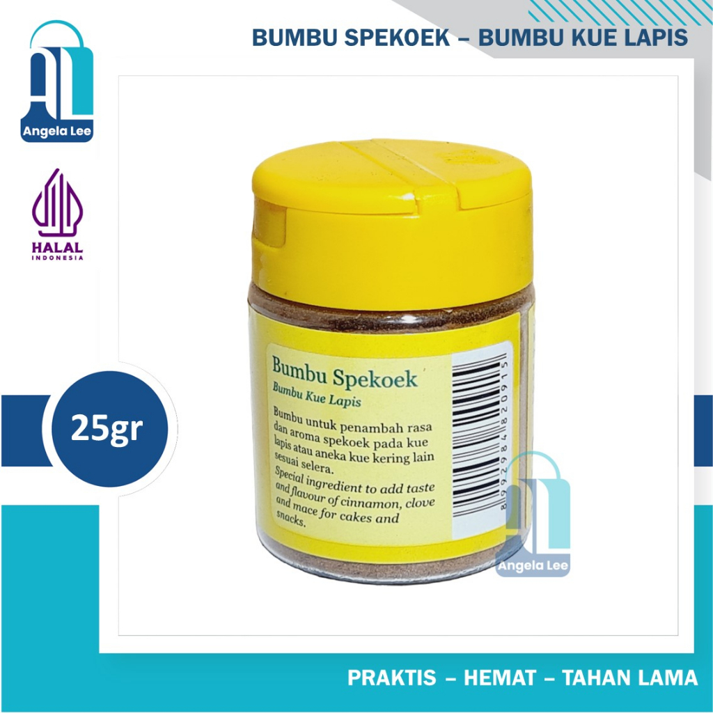 Koepoe Koepoe Bumbu Kue Lapis  Legit Spekoek Spekuk 25gr Halal MUI