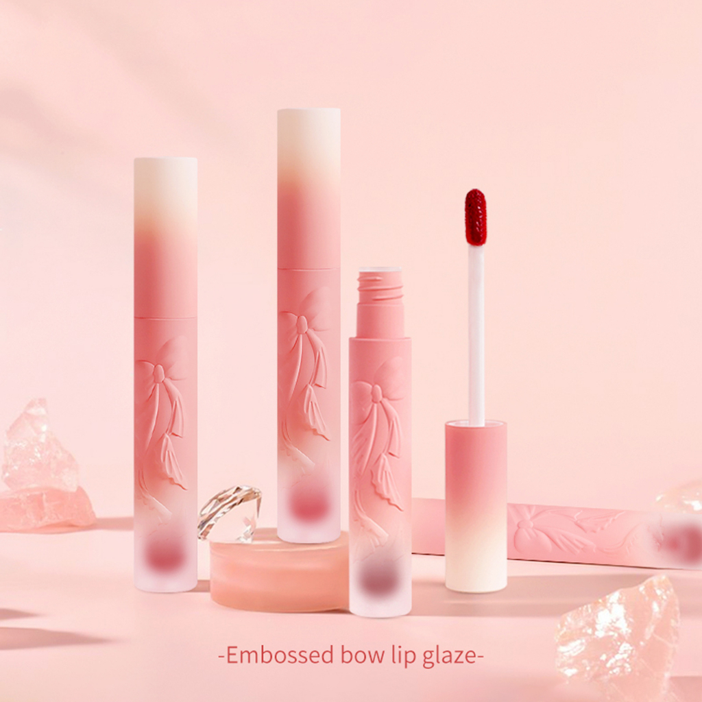 ( LM 1044 ) Lameila Lip Glaze Lipstick Cair Kosmetik Liptint Lipgloss Lipstik