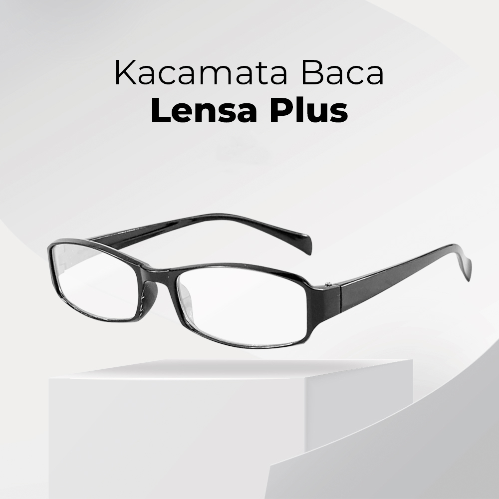 Kacamata Baca Lensa Plus 2.0 - OMHZ3RBK Black