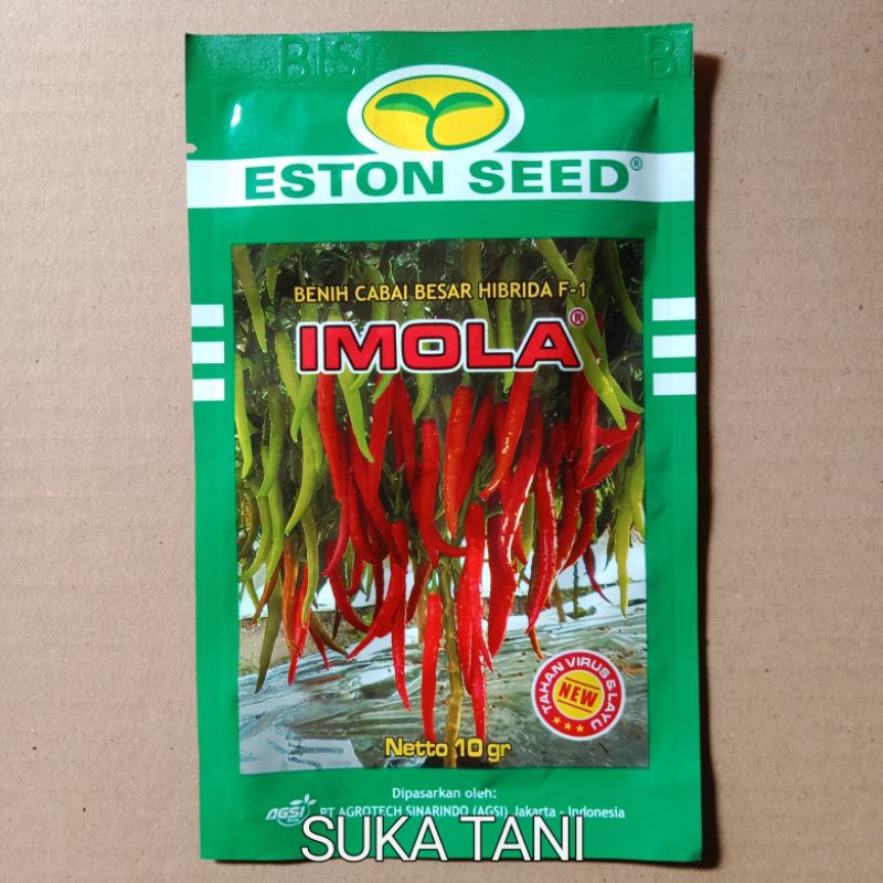 Bibit Benih Cabai Cabe Besar Hibrida F1 IMOLA New. Berat 10gr
