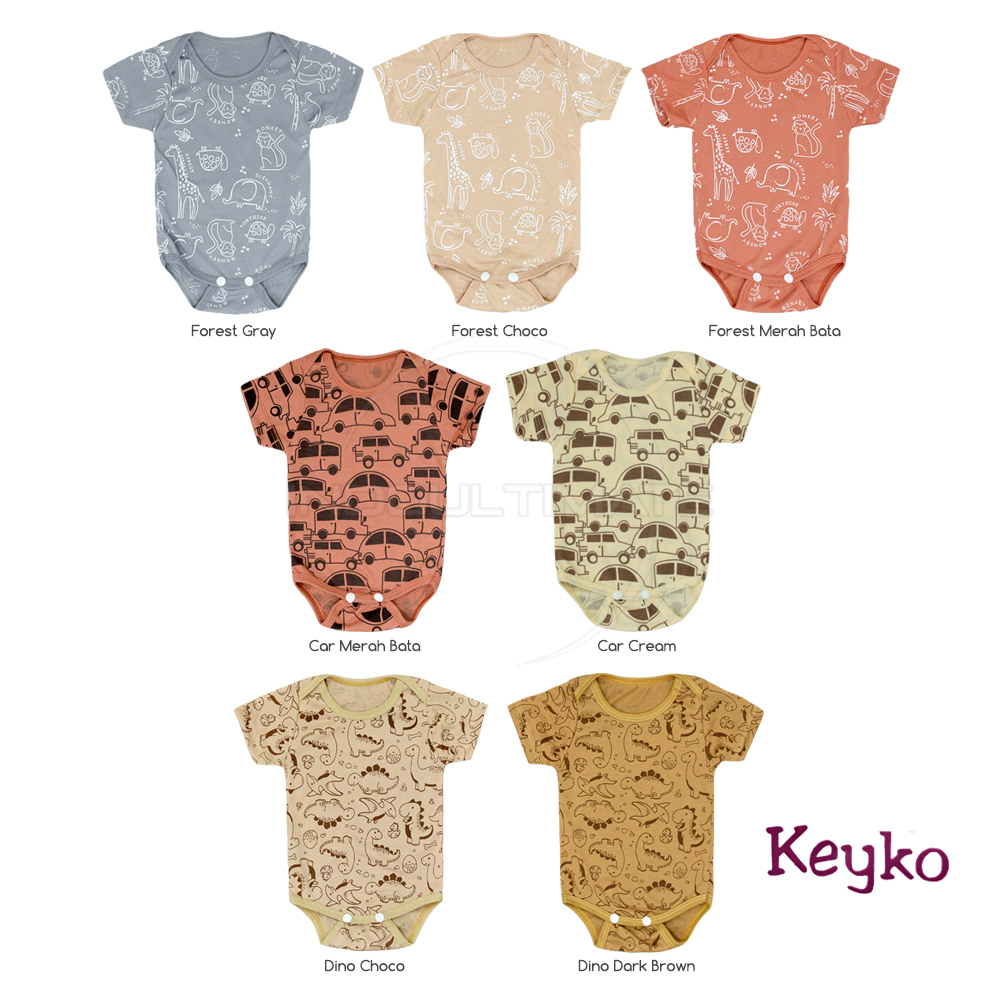 Jumpsuit Bayi Jumper Bayi Baru Lahir 0-6 Bulan BCS-700 Jumper Jumpsuit Jumsuit Setelan Set Baju Bayi Baby Perempuan Laki Laki Jumper Lengan Pendek