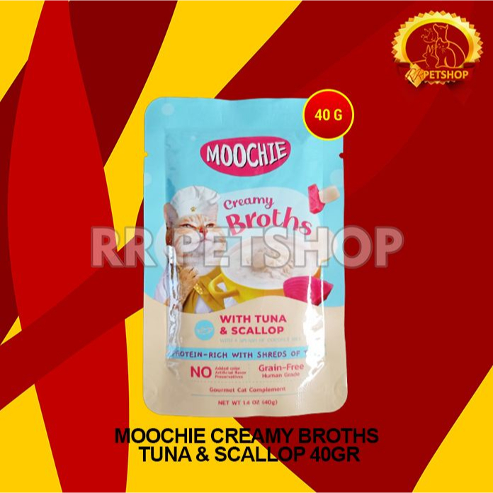 Snack Cat Treat Cemilan Kucing Moochie Creamy 40 gram