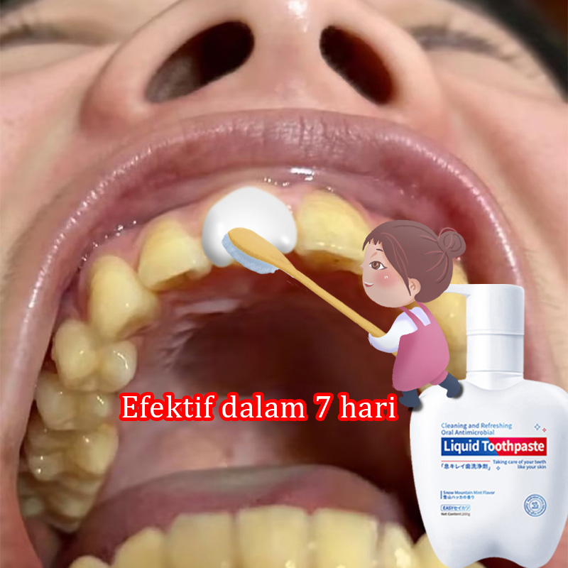 Perontok karang gigi paling ampuh Odol pemutih gigi dan karang gigi pembersih karang gigi 200g Obat 