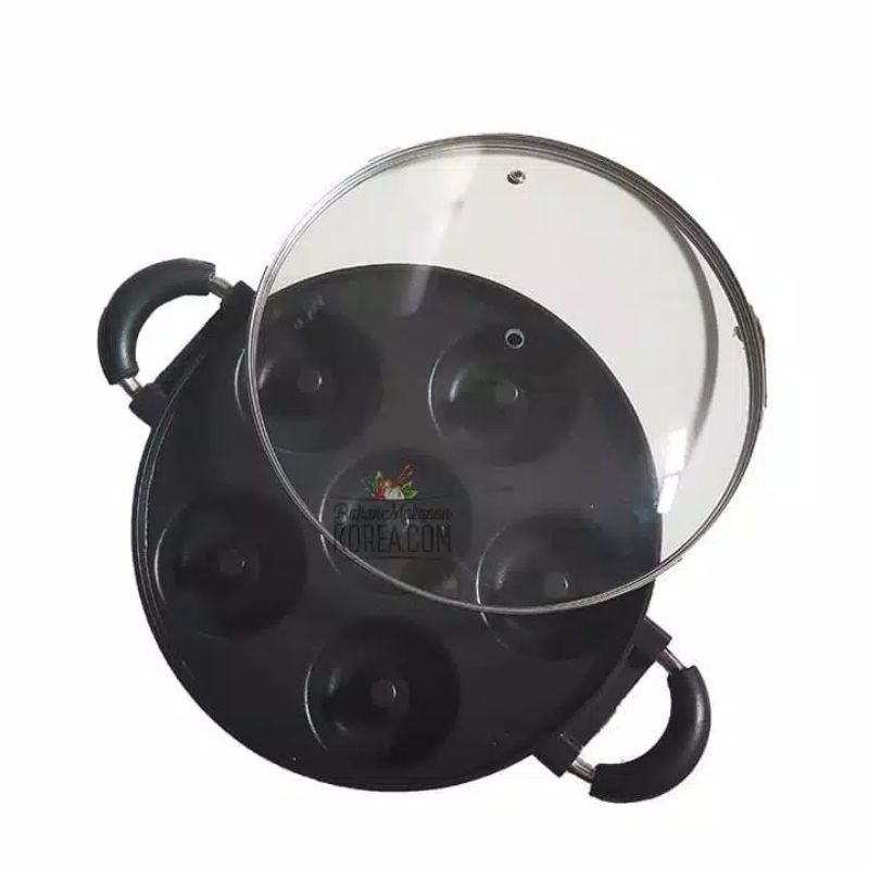 

cetakan kue donat teflon lubang 6/cetakan donat happy