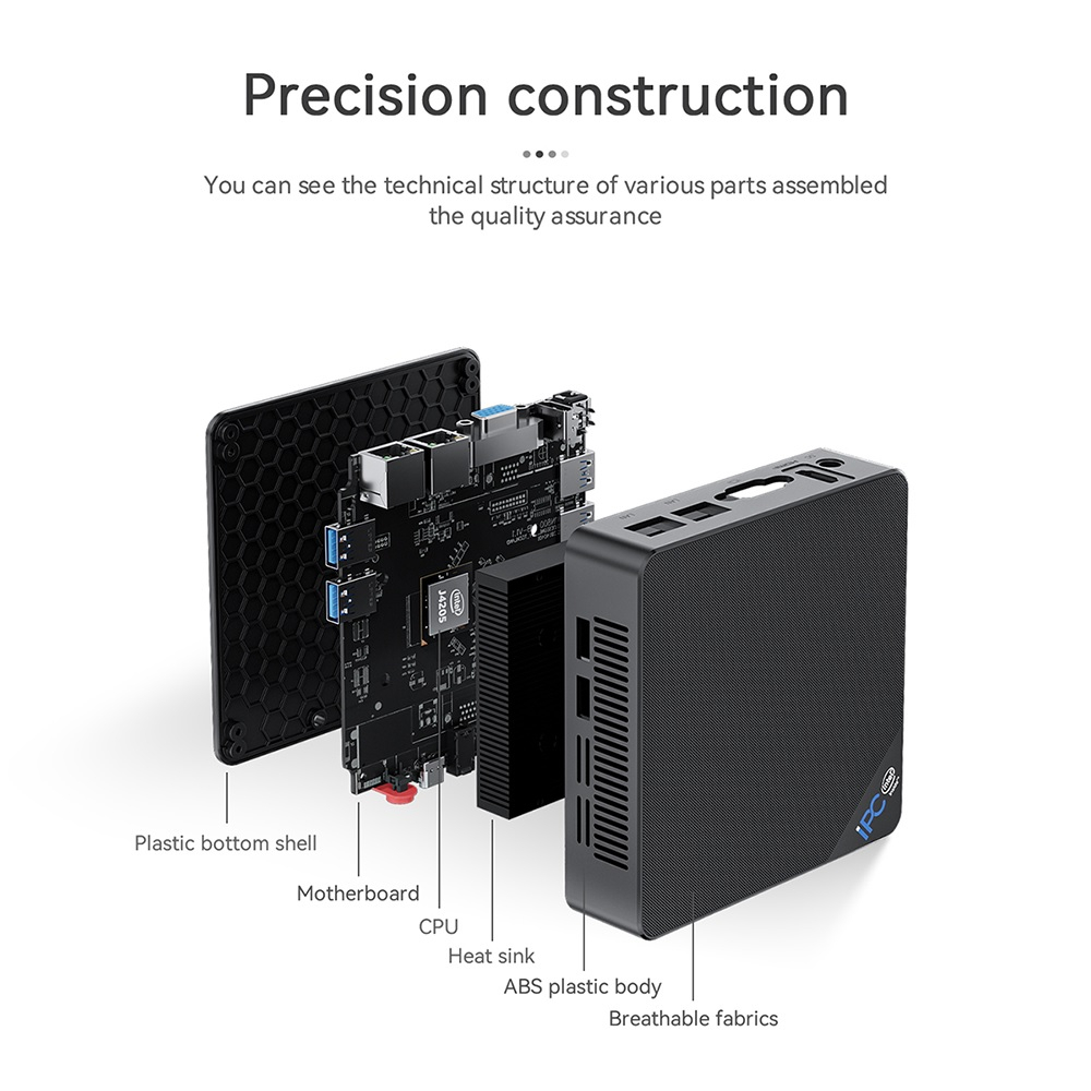 IPC-A Intel Apollo Lake J4205 - RAM 4GB ROM 64GB - Industrial Mini PC