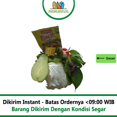 Paket Sayur Asem Segar Per Pack Pasar Lampung