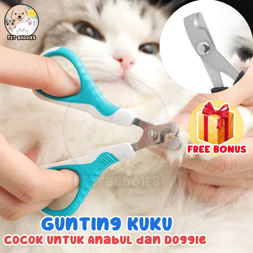 Gunting Kuku Hewan Kucing/Anjing Pet Nail Clipper