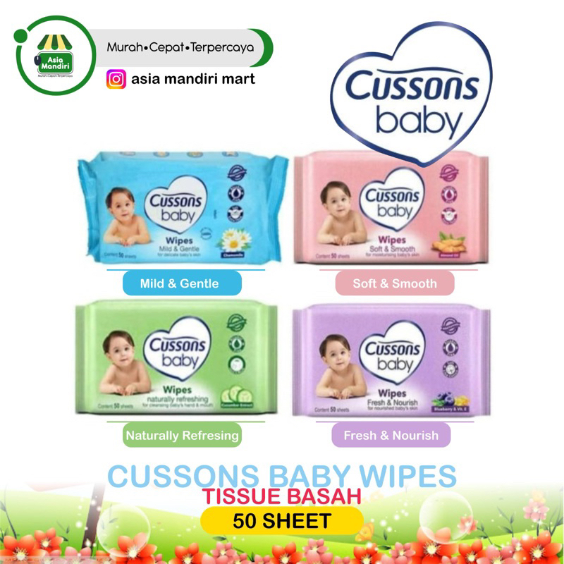 CUSSONS WIPES 1 BONUS 1