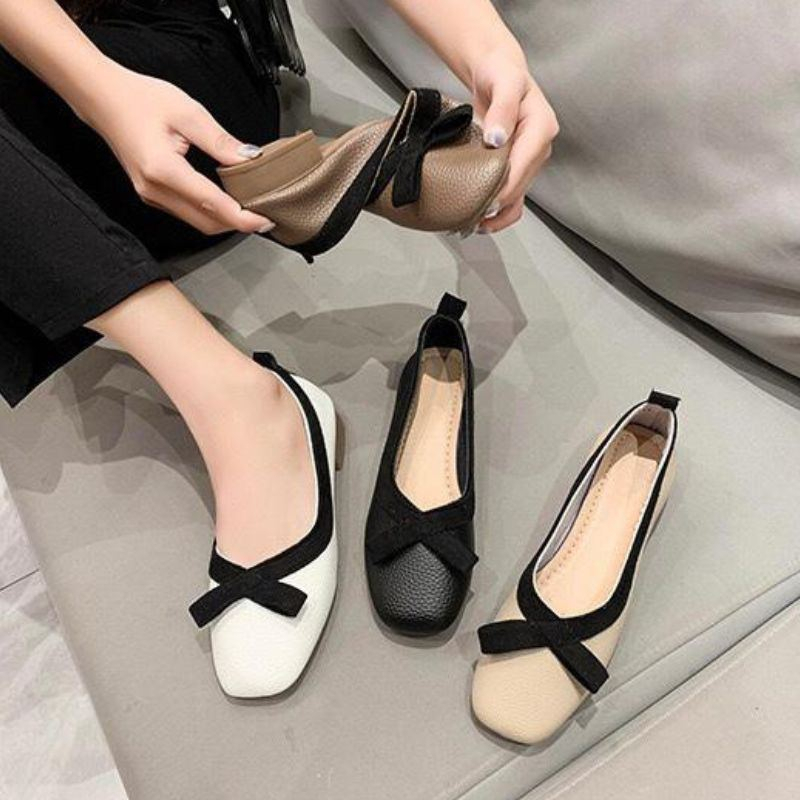 DDS21170 Flat Shoes Wanita Fashion Import BALRIN Slip On Bisa COD (With Box)