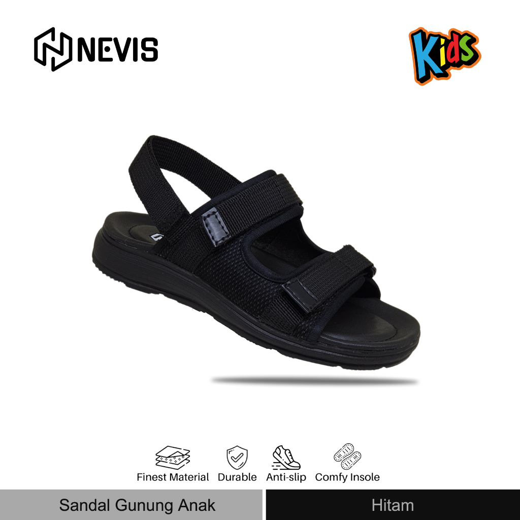 Sandal Gunung Anak Laki-Laki Nevis NVS 75 Original Sendal Anak Cowok Cewek Sepatu Sandal Anak