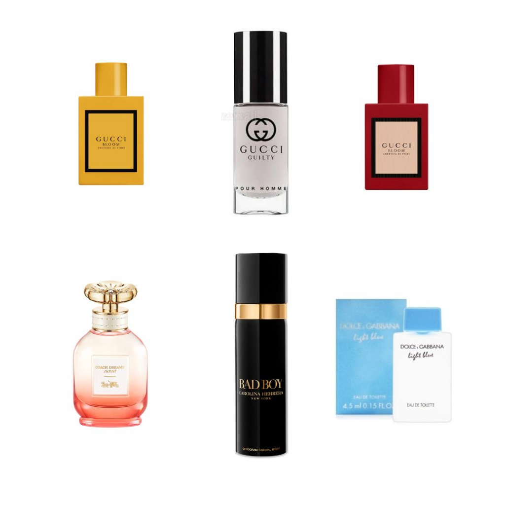 PARFUM MINIATUR/ Paco Rabanne / Cacharel / Scandal / Marc Jacobs / Moschino / Tiffany &amp; Co 5 - 7 ML