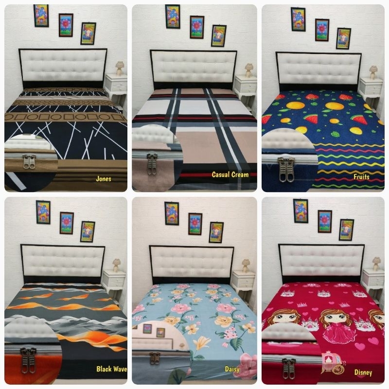 SARUNG KASUR SPREI RESLETING UKURAN