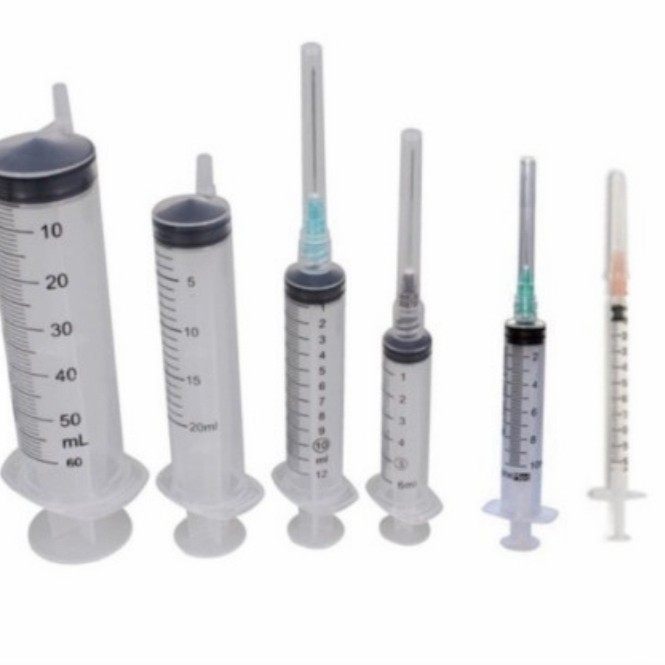 Spuite Syringe/Suntikan 1ML 3ML 5ML Suntikan Eceran
