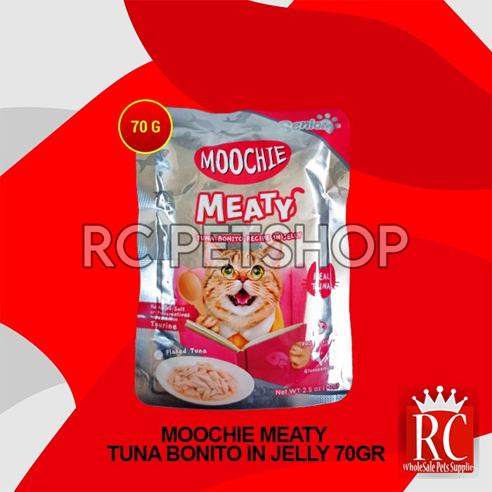 Makanan Basah Kucing Moochie Wet Food Pouch Sachet 70 Gram