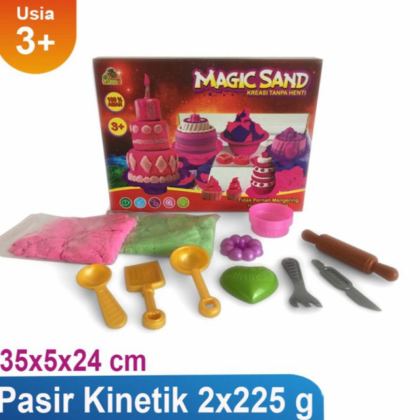 

SAND MAGIC / PASIR KUE Murah AJAIB AJAIB MAINAN ULTAH MAINAN Dijual