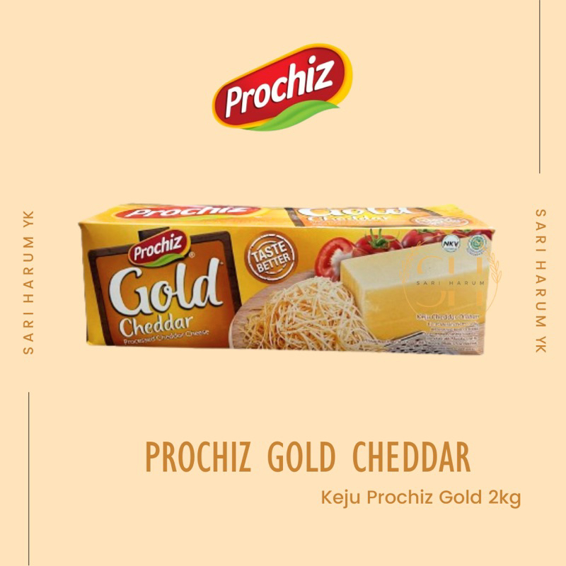 

PROCHIZ GOLD CHEDDAR 2KG