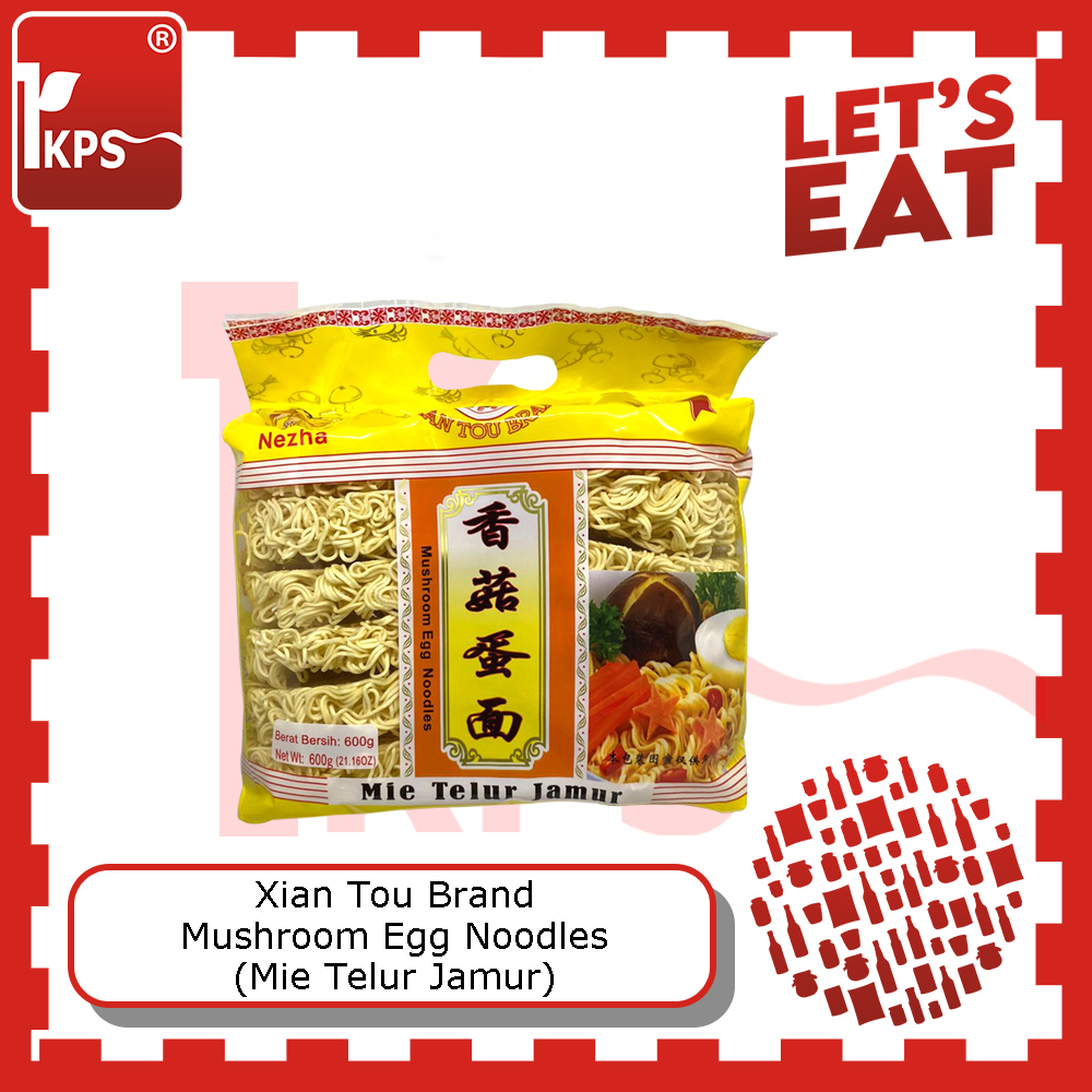 

Mushroom Egg Noodles / Mie Telur Jamur "Xian Tou Brand" / MIe