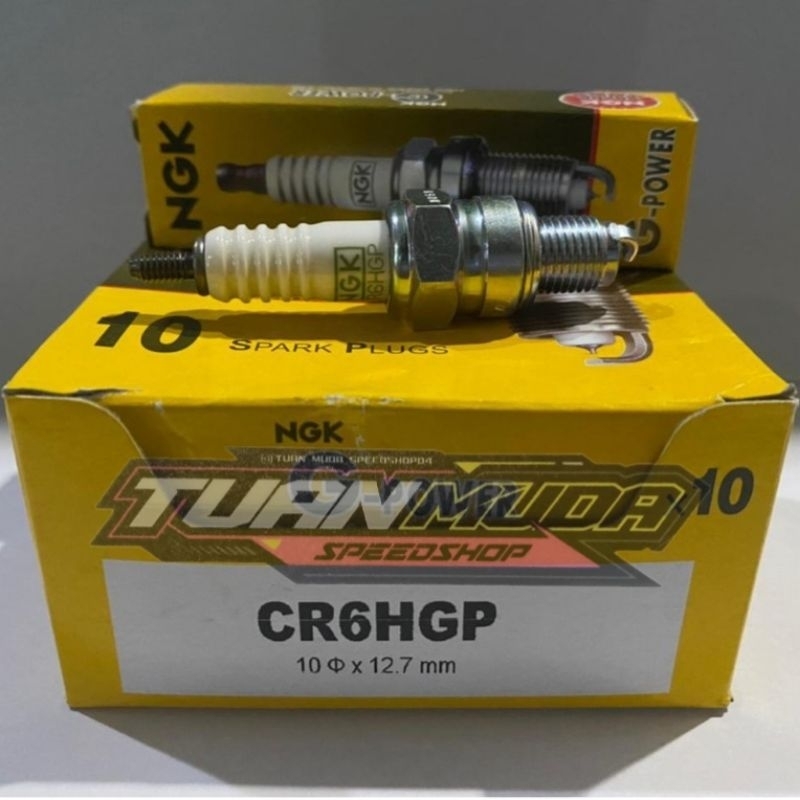 Busi ngk G power cr6hgp mio jupiter supra