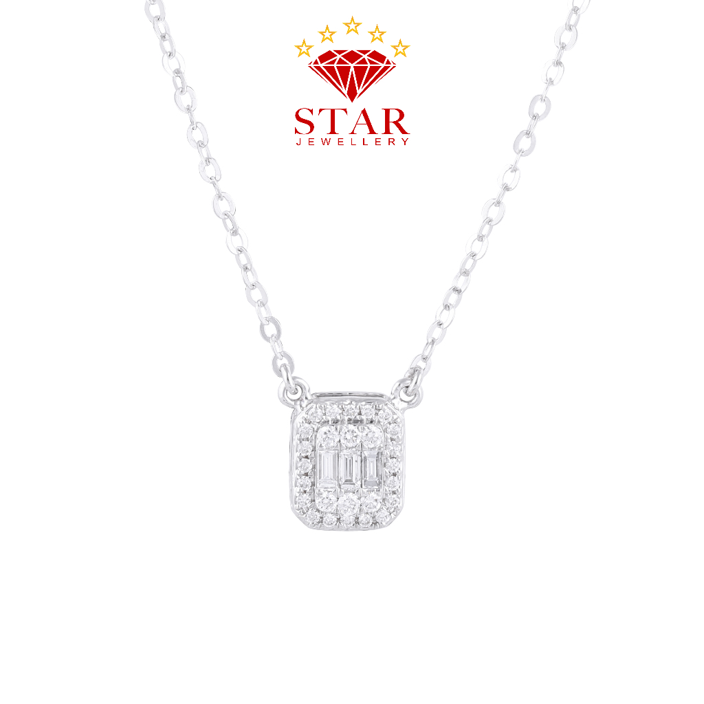Kalung Berlian Simple Koye Berlian LPNK1168662 - Star Jewellery