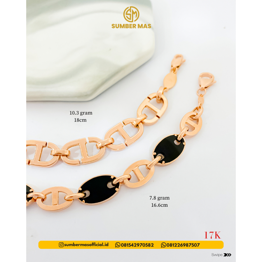 GELANG RANTE FASHION CD H 17K - SUMBER MAS