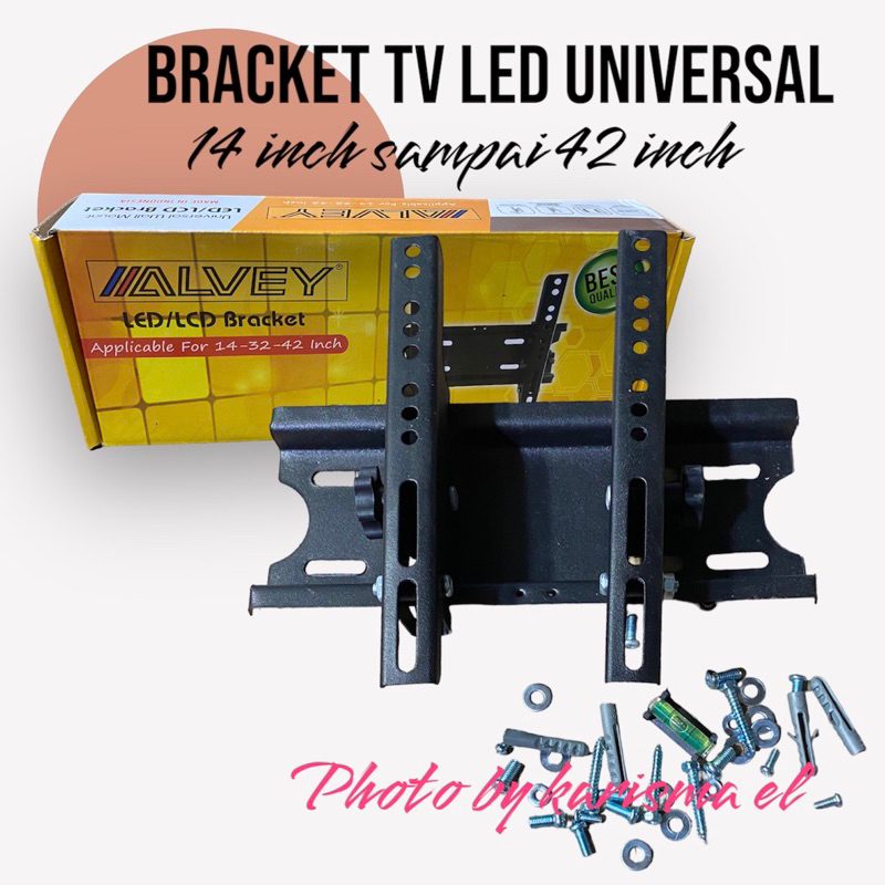 Braket tv led Bracket Tv Led 14 inch 15 inch 17 inch 9 inch 24 inch 32 inch