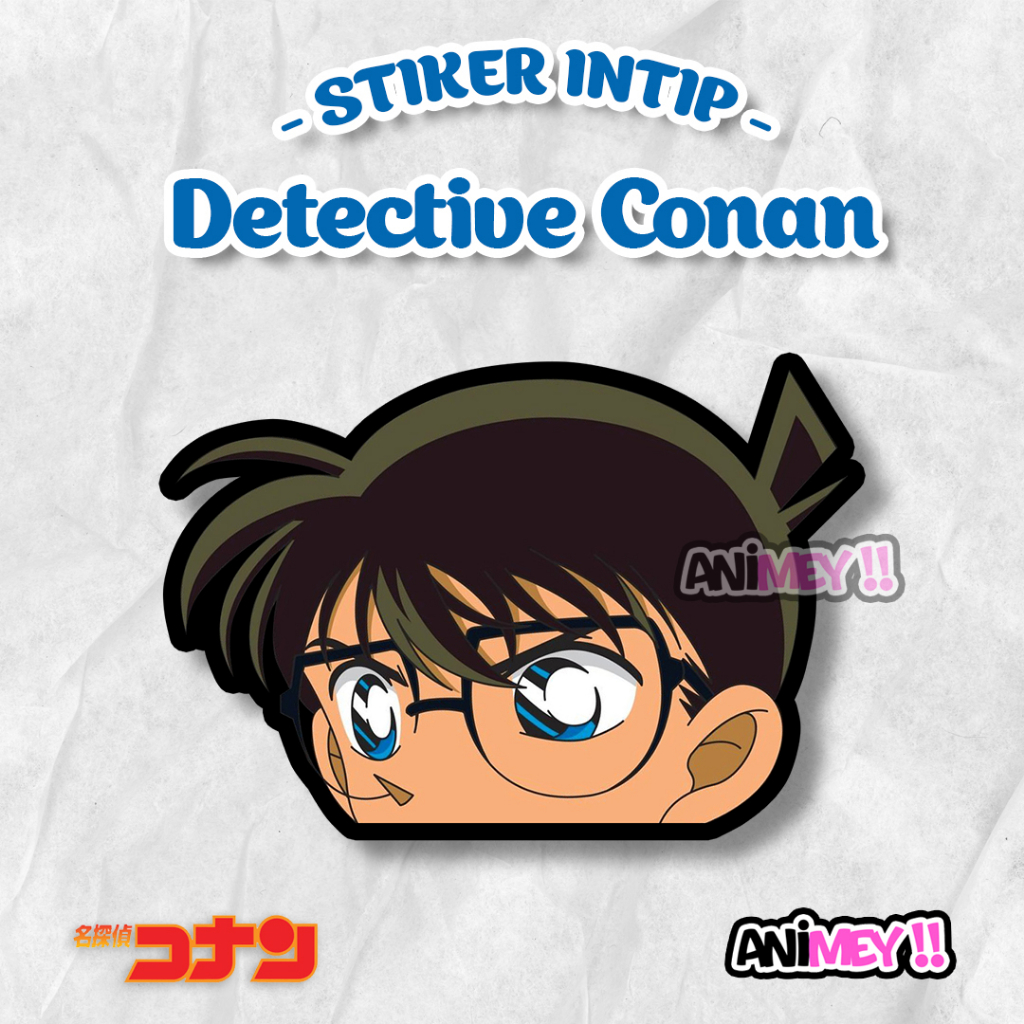 

Stiker Intip Detective Conan / Sticker Anime Waterproof